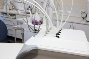 Dentistry, dentist and patient. Dental office.