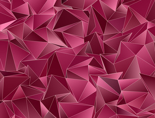 3d Triangles, abstract  background. Design wallpaper.