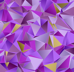 Obraz premium Abstract Low-Poly background. triangulated texture. Design 3d. Polygonal geometrical pattern. Triangular modern style