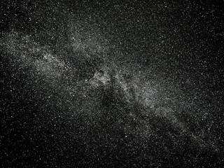 Starry night sky. The Milky Way, our the galaxy