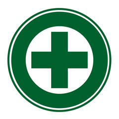 Fototapeta premium Safety symbols and signs first