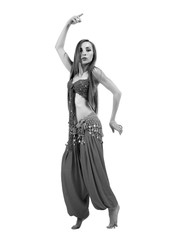 Naklejka premium beautiful girl