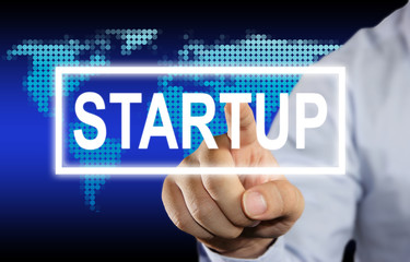 Startup Start Up, Motivational Words Quotes Concept