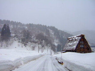 岐阜県 世界遺産 雪の白川郷