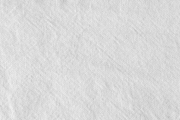 Fototapeta na wymiar White cotton fabric texture background