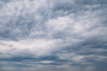 Obraz premium blue sky with white clouds