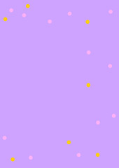 Abstract geometric pattern. Vector seamless circle background. Irregular shapes. Modern stylish texture. Swatch. Trendy print. For print, wrapping paper, wallpaper, textile, fabric.