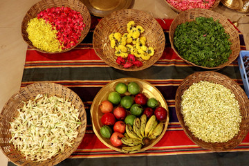 Flowers and fruits
