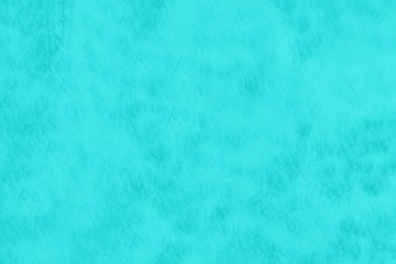 Turquoise aqua aquamarine gradient color cracked enamel background, ceramic abstract background