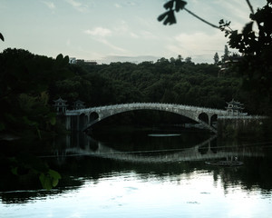 ancient bridge and like in china