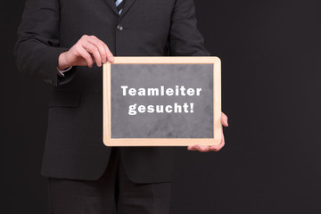 Teamleiter gesucht im Bereich IT oder Unternehmen