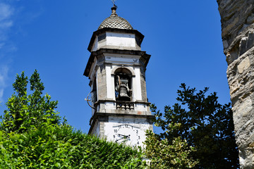 Campanile della chiesa di Caneggio
