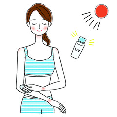 女性 スキンケア 紫外線トラブル Beauty Wall Mural Beau 佳名子 塩野