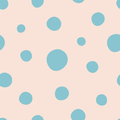 Abstract dots seamless repeat pattern for wrapping paper, phone case, wallpaper, pillows, decor, curtains.