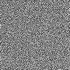 Seamless vector diffusion background. Organic pattern in maze style