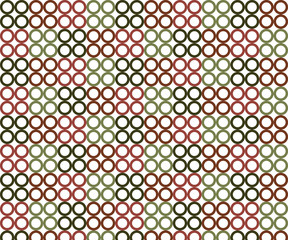 Repeating  circle shape vector pattern