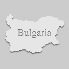 map of Bulgaria