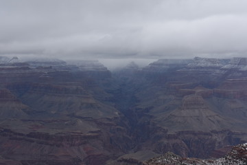 Snowy Grand Canyon