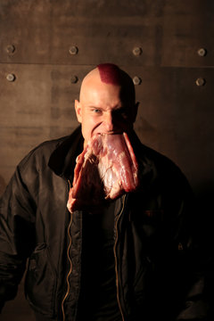 Crasy, hungry, meat, hunger, crasy, evil, mad, meat, bad, food, canibal, killer, murder, brutal, horror, aggressive, aggression