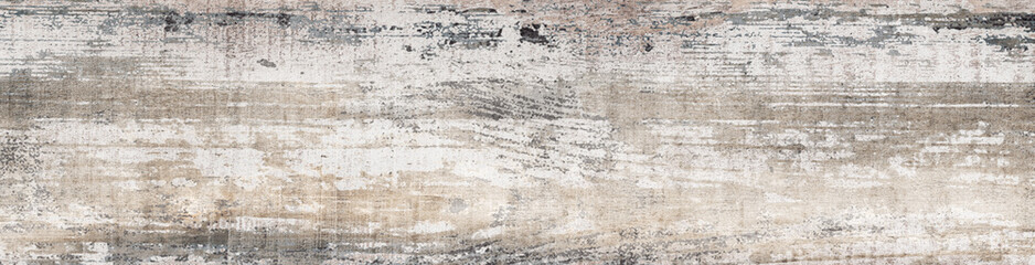 Peeling paint on an old wooden floor. Grunge background.