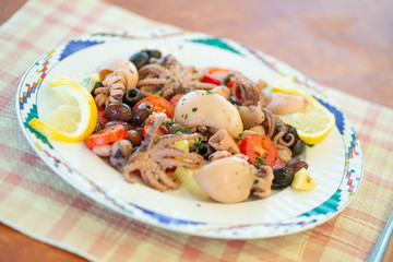 seafood salad