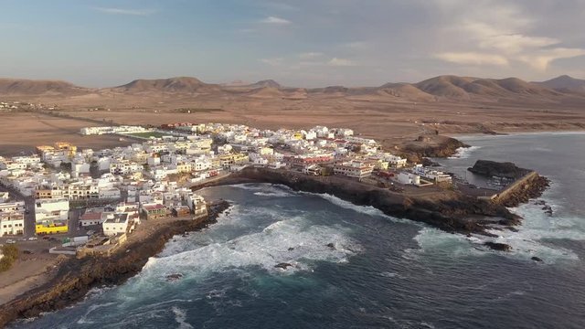 El Cotillo Aerial, Fuerteventura, Spain