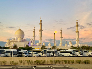 Sheikh Zayed mosque in Abu-Dhabi