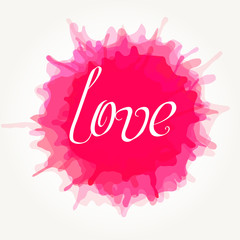 Valentine's day greeting card