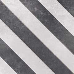 Diagonal white diagonal stripes. marble tile