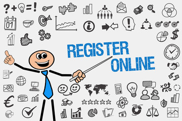 Register online