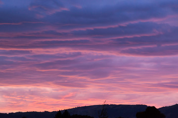 Fototapeta premium Hot Abstraction of a sunset