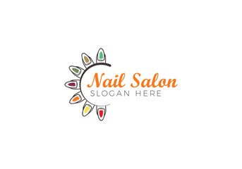 Nail Salon Logo Photos Royalty Free Images Graphics Vectors