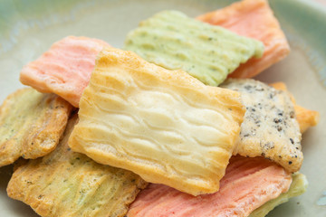 素焼きのおかき