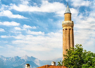 Fototapeta premium Alaaddin Mosque in Antalya, Turkey