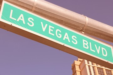 Vegas - Las Vegas B, d. Vintage filter color tone. © Tupungato