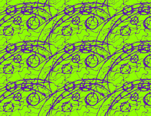 Nostalgic Sentiment abstract green background pattern