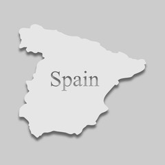 map of Spain