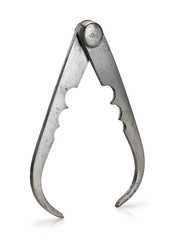 Ancient calipers, close-up.