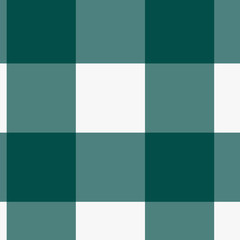 Buffalo plaid green and white seamless background