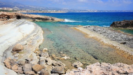 Fototapeta na wymiar Cyprus. Mediterranean landscape.
