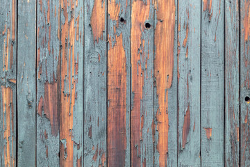 Old Weathered Vertical Wooden Planks