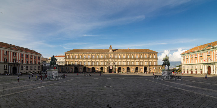 Royal Palace In Naples