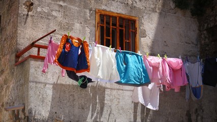 Laundry in Italy