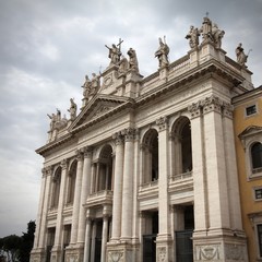 Fototapeta na wymiar Saint John Lateran basilica - Italian landmarks