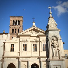 Fototapeta na wymiar Rome - San Bartolomeo