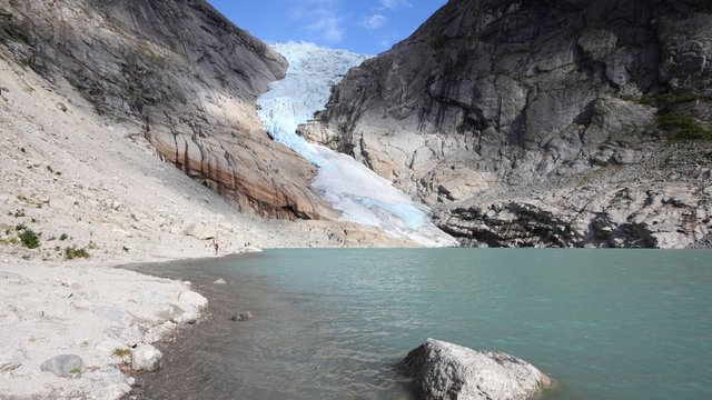 Norway nature - glaciers in Jostedalsbreen National Park