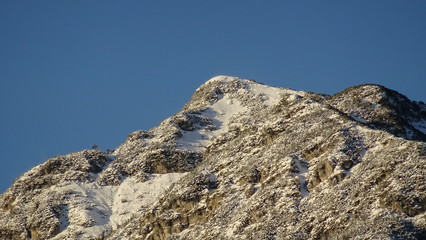 Berge im werdenfelser Land im Winter