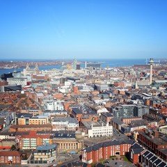 Fototapeta na wymiar Liverpool, England - British landmarks