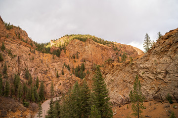 South Cheyenne Canyon in Colorado Springs