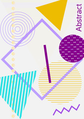 Memphis cover design.